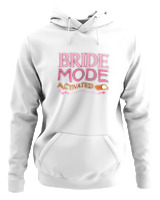 Φούτερ με κουκούλα Γυναικείο - Bride Mode - Color Thumbnail ΄Ασπρο