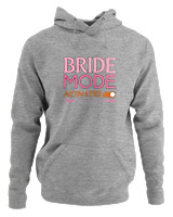 Φούτερ με κουκούλα Γυναικείο - Bride Mode - Color Thumbnail Γκρι Μελανζέ