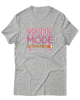 T-Shirt  Γυναικείο - Bride Mode - Color Thumbnail Γκρί Μελανζέ