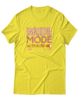 T-Shirt  Γυναικείο - Bride Mode - Color Thumbnail Κίτρινο