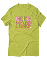 T-Shirt  Γυναικείο - Bride Mode - Color Thumbnail Λαχανί
