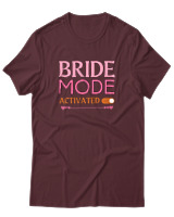 T-Shirt  Γυναικείο - Bride Mode - Color Thumbnail Μπορντό