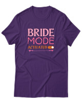 T-Shirt  Γυναικείο - Bride Mode - Color Thumbnail Μώβ