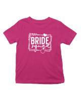 T-Shirt  Παιδικό - Bride Squad - Color Thumbnail Φουξια