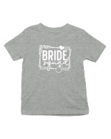 T-Shirt  Παιδικό - Bride Squad - Color Thumbnail Γκρι Μελανζέ