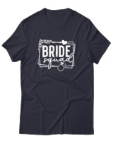 T-Shirt  Γυναικείο - Bride Squad - Color Thumbnail Σκούρο Μπλέ