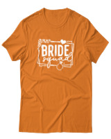 T-Shirt  Γυναικείο - Bride Squad - Color Thumbnail Πορτοκαλί