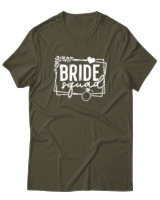 T-Shirt  Γυναικείο - Bride Squad - Color Thumbnail Χακί