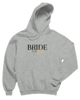 Φούτερ με κουκούλα Παιδικό - Bride To Be - Color Thumbnail Γκρι Μελανζέ