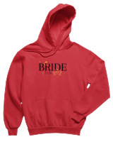 Φούτερ με κουκούλα Παιδικό - Bride To Be - Color Thumbnail Κόκκινο