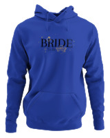 Φούτερ με κουκούλα Γυναικείο - Bride To Be - Color Thumbnail Μπλε Ρουά