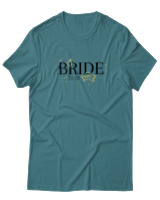 T-Shirt  Γυναικείο - Bride To Be - Color Thumbnail Μπλέ Πράσινο