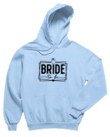 Φούτερ με κουκούλα Παιδικό - Bride To Be - Color Thumbnail Γαλάζιο