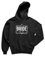 Φούτερ με κουκούλα Παιδικό - Bride To Be - Color Thumbnail Μαύρο