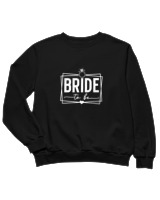 Φούτερ χωρίς κουκούλα Παιδικό - Bride To Be - Color Thumbnail Μαύρο