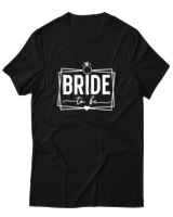T-Shirt  Γυναικείο - Bride To Be - Color Thumbnail Μαύρο