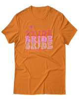 T-Shirt Αντρικό - Bride Vibes - Color Thumbnail Πορτοκαλί