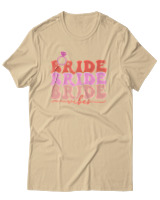 T-Shirt Αντρικό - Bride Vibes - Color Thumbnail Μπεζ
