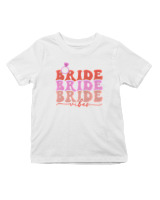 T-Shirt  Παιδικό - Bride Vibes - Color Thumbnail 'Ασπρο