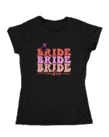 Κοριτσίστικο Κοντομανικο Παιδικό - Bride Vibes - Color Thumbnail Μαύρο