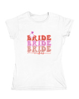 Κοριτσίστικο Κοντομανικο Παιδικό - Bride Vibes - Color Thumbnail ΄Ασπρο