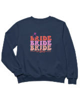 Φούτερ χωρίς κουκούλα Παιδικό - Bride Vibes - Color Thumbnail Σκούρο Μπλε