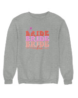 Φούτερ χωρίς κουκούλα Αντρικό - Bride Vibes - Color Thumbnail Γκρι Μελανζέ
