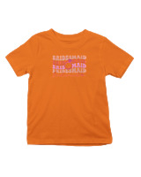 T-Shirt  Παιδικό - Bridesmaid - Color Thumbnail Πορτοκαλί