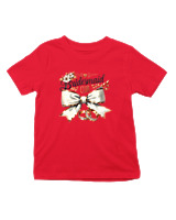 T-Shirt  Παιδικό - Bridesmaid Club - Color Thumbnail Κόκκινο
