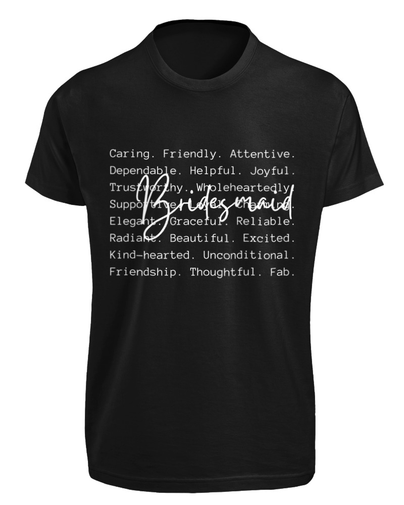 Bridesmaid Lettering - Image 0
