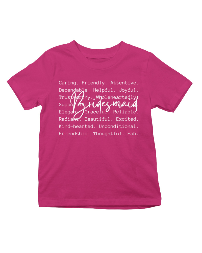 Bridesmaid Lettering - Image 0