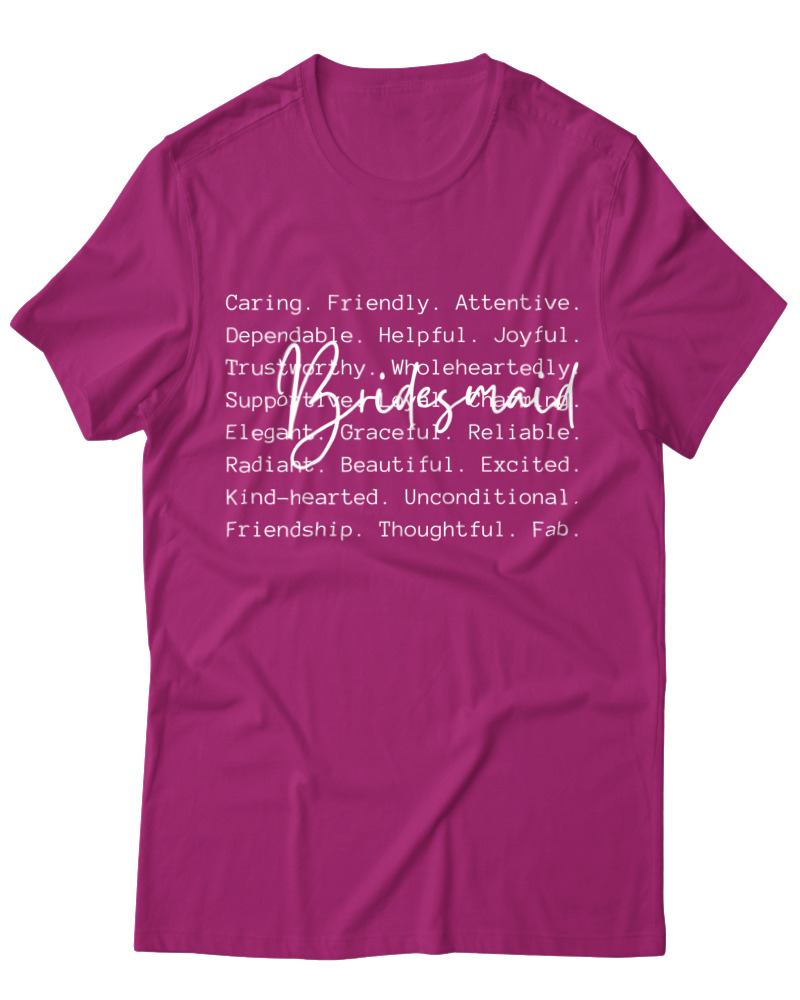 Bridesmaid Lettering - Image 0