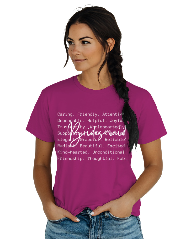 Bridesmaid Lettering - Image 1