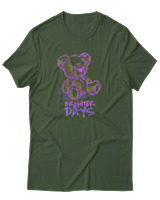 T-Shirt Αντρικό - Brighter Days - Color Thumbnail Κυπαρισσί