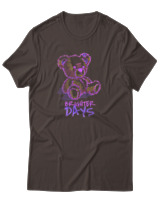 T-Shirt Αντρικό - Brighter Days - Color Thumbnail Καφέ