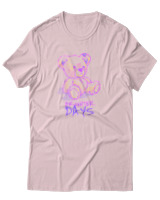T-Shirt Αντρικό - Brighter Days - Color Thumbnail Απαλό Ροζ