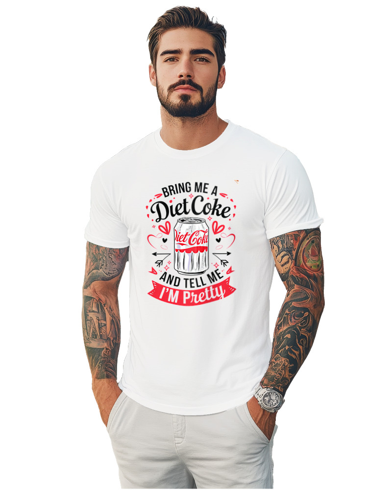 T-Shirt Αντρικό - Bring Me A Diet Coke - Image 1