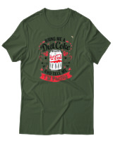 T-Shirt Αντρικό - Bring Me A Diet Coke - Color Thumbnail Κυπαρισσί