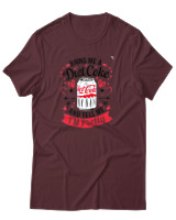 T-Shirt Αντρικό - Bring Me A Diet Coke - Color Thumbnail Μπορντό