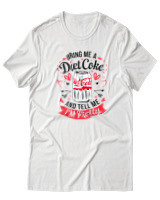 T-Shirt  Γυναικείο - Bring Me A Diet Coke - Color Thumbnail Άσπρο