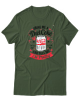 T-Shirt  Γυναικείο - Bring Me A Diet Coke - Color Thumbnail Κυπαρισσί