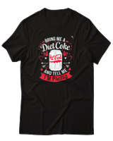 T-Shirt Αντρικό - Bring Me A Diet Coke - Color Thumbnail Μαύρο