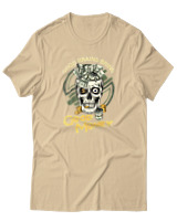 T-Shirt Αντρικό - Brings Money - Color Thumbnail Μπεζ