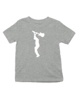 T-Shirt  Παιδικό - Broke The Guitar - Color Thumbnail Γκρι Μελανζέ