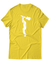 T-Shirt  Γυναικείο - Broke The Guitar - Color Thumbnail Κίτρινο Χρυσό