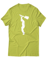 T-Shirt  Γυναικείο - Broke The Guitar - Color Thumbnail Λαχανί