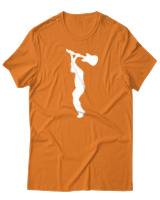 T-Shirt  Γυναικείο - Broke The Guitar - Color Thumbnail Πορτοκαλί