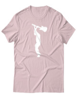 T-Shirt  Γυναικείο - Broke The Guitar - Color Thumbnail Απαλό Ροζ