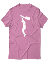 T-Shirt  Γυναικείο - Broke The Guitar - Color Thumbnail Ροζ