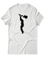 T-Shirt  Γυναικείο - Broke The Guitar - Color Thumbnail Άσπρο
